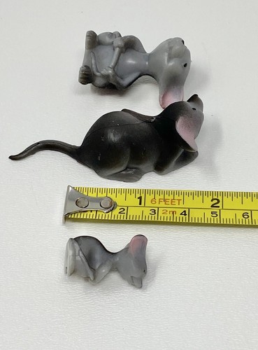 Vintage Lot Mid Century Mod Mäuse Maus 6 Hartplastik & 1 Keramik Hagen Renaker - Bild 3 von 14
