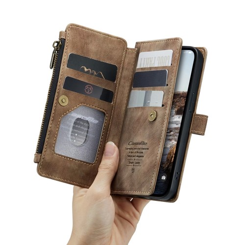 For iPhone 15 14 13 12 11 Pro Max XS XR 8 7 6 Magnetic Leather Cover Wallet Case - Picture 27 of 59