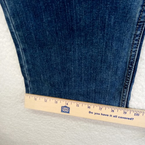 Wrangler Relaxed Fit Boot Jeans Mens 38x30 Cotton Blend Dark New - 第 6/10 張圖片