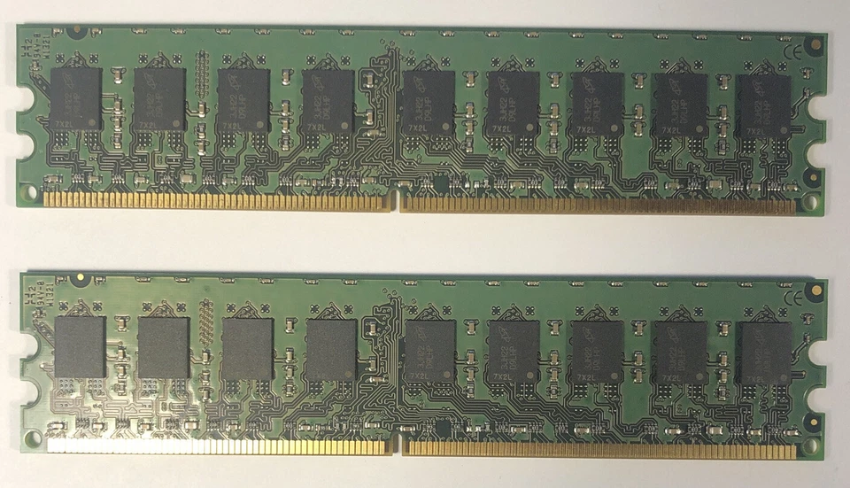 DELL 4GB ( 2 X 2GB) MEMORY,DDR2, DIMM, SNPWM553CK2/4G - Image 2 of 2