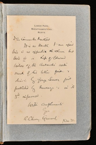 1922 The Worst Journey in The World Apsley Cherry-Garrard Signed Letter Very Sca - Imagen 3 de 12