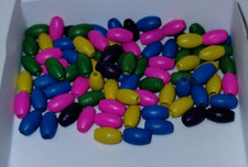 1500 PCS 10mm Colored Barrel Wood Beads for Crafts Mixed Paint