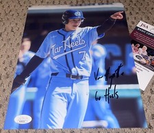 VANCE HONEYCUTT SIGNED 8X10 PHOTO AUTOGRAPH JSA UNC BASEBALL TAR HEELS AUTO
