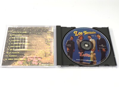 Los Terricolas Exitos VOL 2 CD -Versiones Originales Edicion