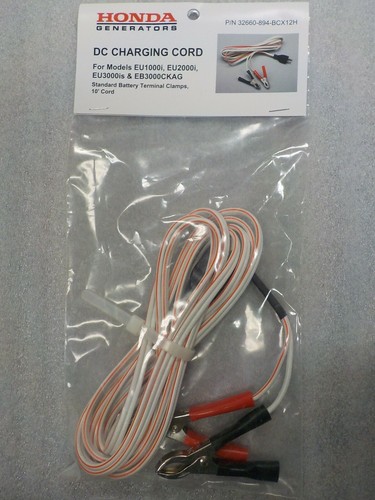 12V DC Generator Oplaadkabel, Compatibel met Honda EU1000i EU2000i