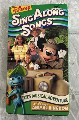 Disneys Sing Along Songs Fliks Musical Adventure VHS Animal