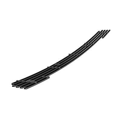 Black Bumper Billet Grille For 2012-2015 Ram 1500 Express - Stainless Steel Bolt-Over Insert (D65920J)