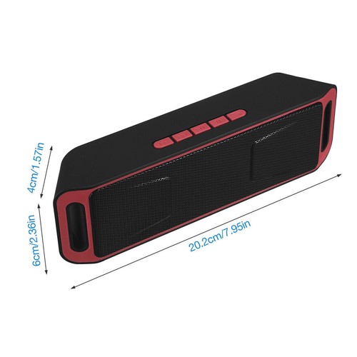Bass Loud Bluetooth Speakers Portable Wireless Speaker Stereo Outdoor USB - Picture 7 of 12