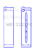 Audi R8 Engine bearing set