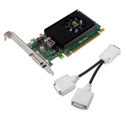 NVIDIA NVS 315 Workstation PC Grafikkarte 1GB inkl. DMS59 > dual DVI Adapter