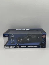 Jada Toys Hollywood Rides: ROBOCOP OCP Police & 1986 Ford Taurus 1/24 Scale