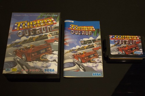 Out Run Sur Megadrive (Pal) - Complet Avec Boîtier Et Notice - Bon état