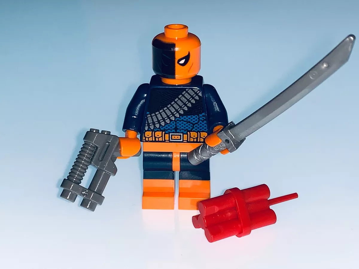 LEGO DC SUPER HEROES DEATHSTROKE MINIFIGURE SPLIT FROM RETIRED SET 76034 -  NEW | eBay