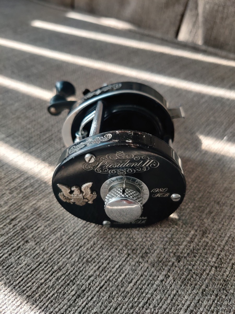 Shakespeare President II 1980 HB Fishing Reel. Made in USA Shakespeare President II 1980 HB Fishing Reel. Made in USA