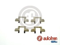 Autofren D42824A Bremsbelag Montagesatz Vorne FüR C2 Enterprise C3 I 1.1-1.4D