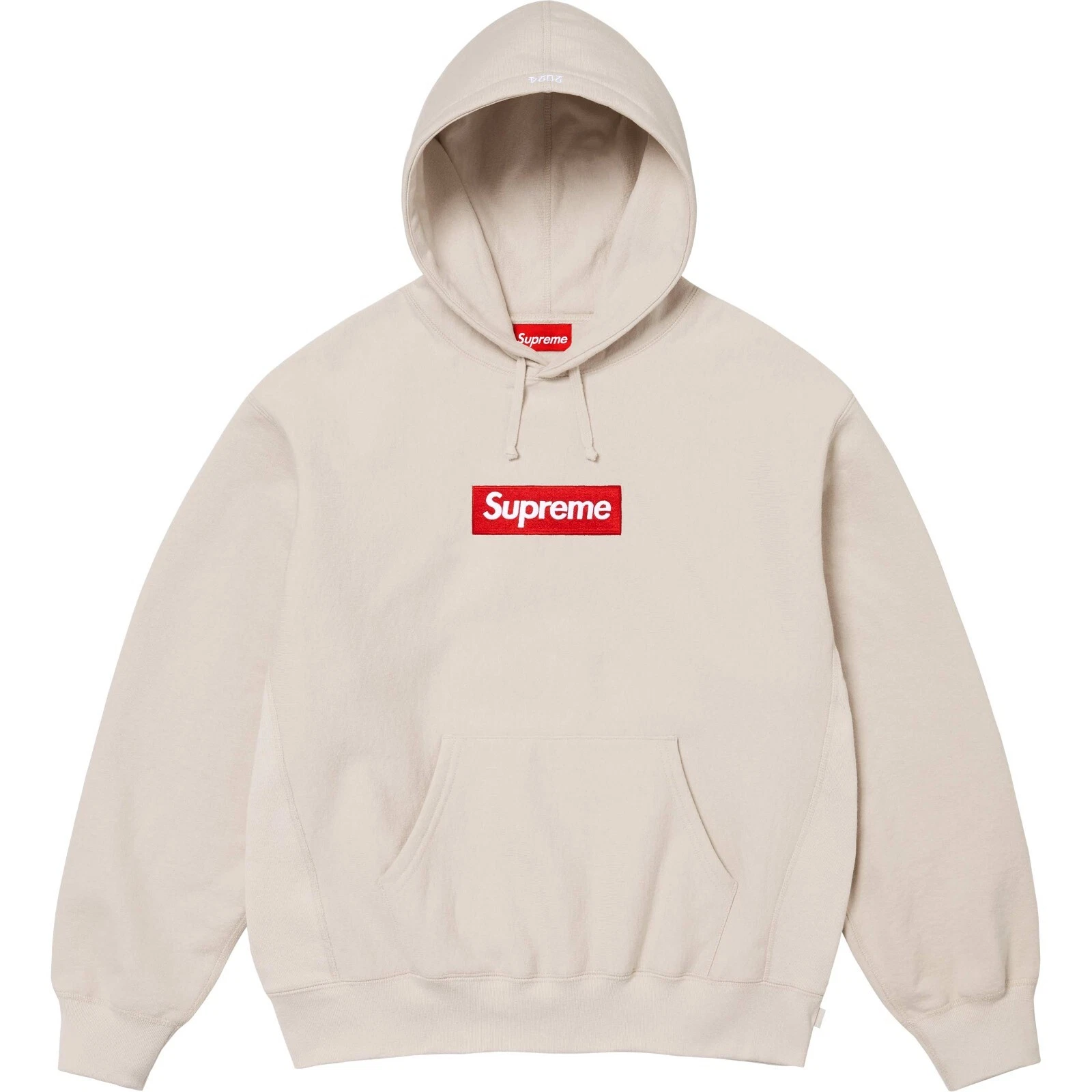 Sweat à capuche logo Supreme Box Stone FW24 (taille L)