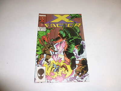 X-FACTOR Comic - Vol 1 - No 21 - Date 10/1987 - Marvel Comic