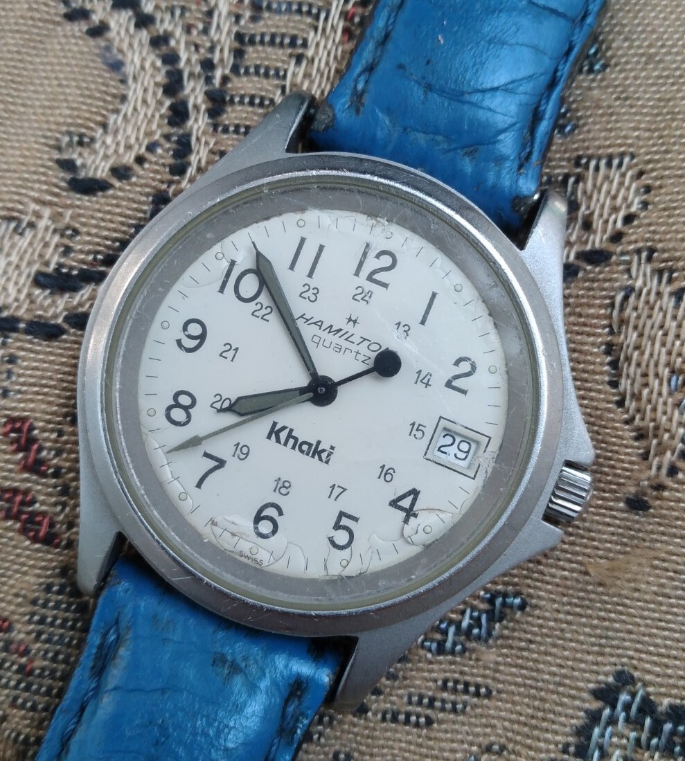 HAMILTON khaki military 9445 vintage 1980s | eBay