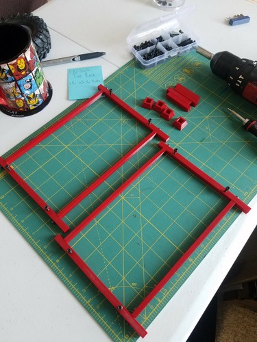 1/10 Scale RC Tire Rack Garage Wheel and Rim Storage 3D Printed Accessory - Picture 9 of 11