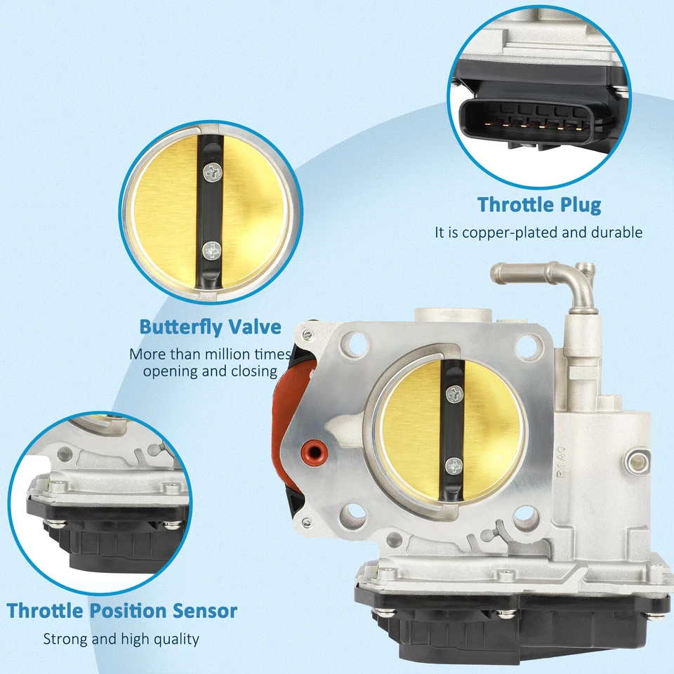 Carrocería del acelerador 2,0 L Acura ILX 2013-2015 1,8 L para Honda HR-V 2016-22 Civic 2012-15 Foto 4 de 4