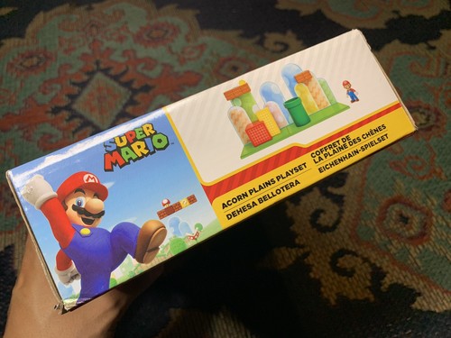 World of Nintendo Super Mario Acorn Plains Playset - NEW! - Picture 3 of 9
