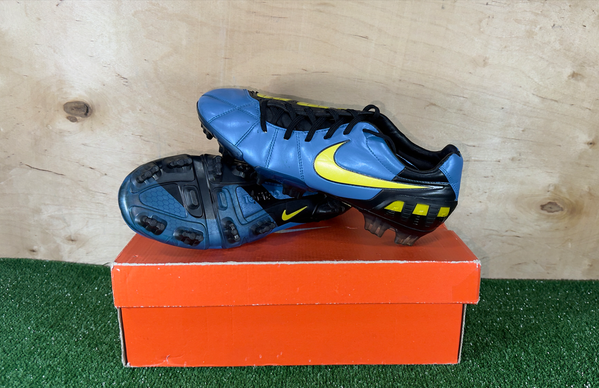 Nike Total 90 Laser III FG 385423-471 Elite Blue boots Cleats mens