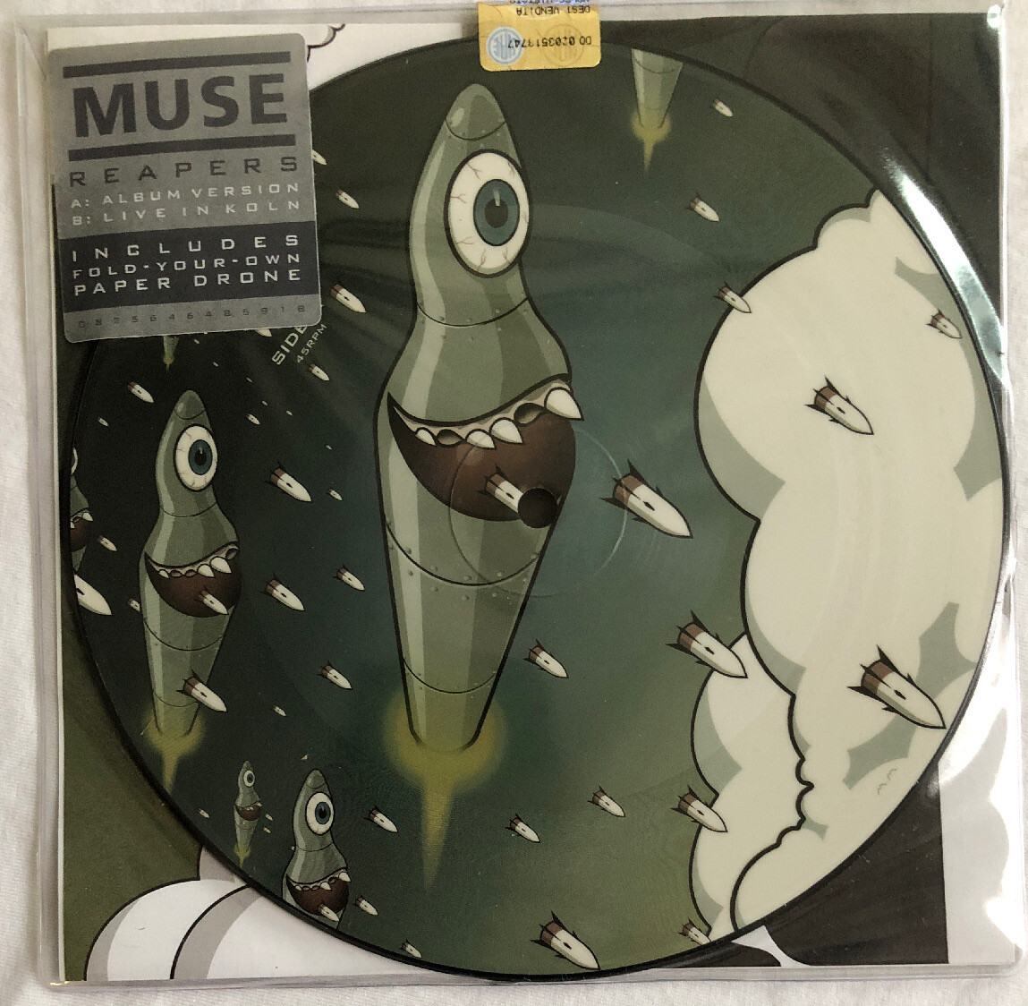 MUSE -Reapers- UK Picture Disc Exclusive For Record Store Day 2015 /Vinyl Record