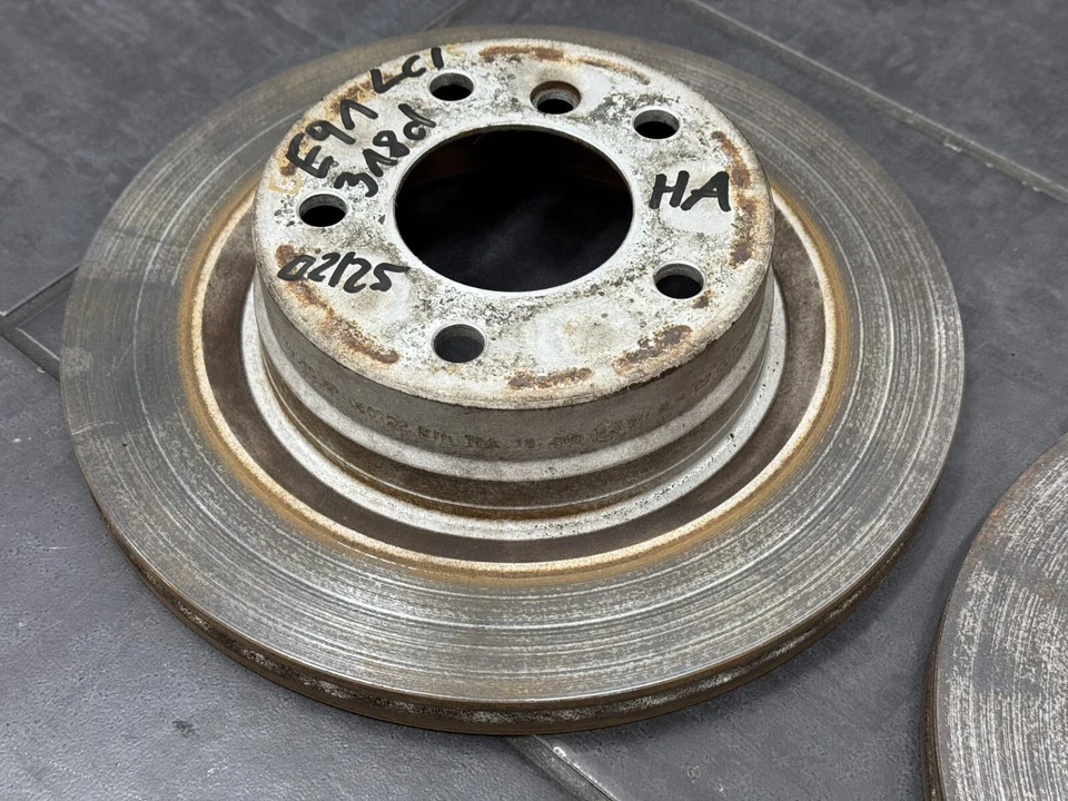 Bremsscheiben Hinten BMW E81 E87 E90 E91 E92 Bremse Hinterachse 39010 BP 060722 - Bild 2 von 4