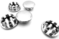 9/16" Hole Fit Cap Nickel Plated Steel Pipe Pole Boat Rail Hole Plug All Weather