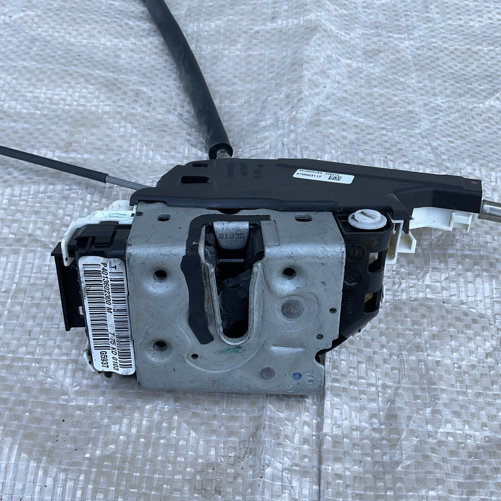 Maserati Quattroporte 2014-2016 REAR+LEFT Door lock actuator