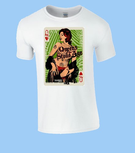STONE AGE METAL ROCK T-SHIRT | eBay