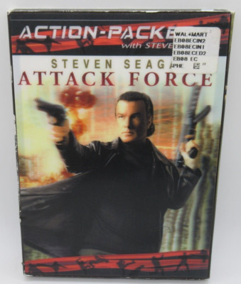 ATTACK FORCE DVD MOVIE, STEVEN SEAGAL, LISA LOVBRAND, DAVID