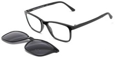 Optische Brille Mann Tieffe MAGNETO 21 COL.3S (Black) + Polar Clip