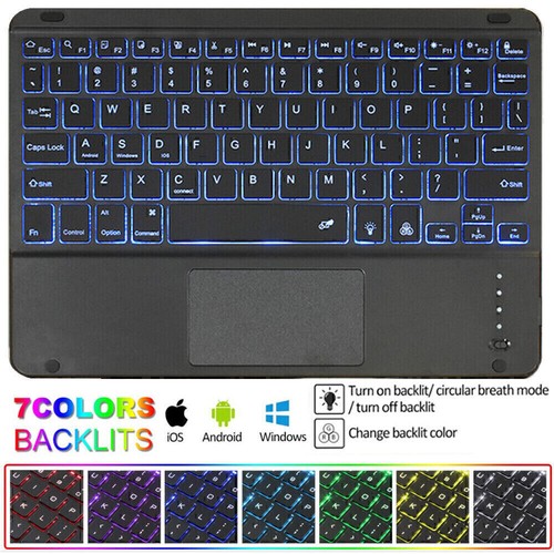 Wireless Bluetooth Keyboard Mouse For Samsung Galaxy Tab S9 S8 S7 S6 Lite A8 A9+ - Picture 11 of 110