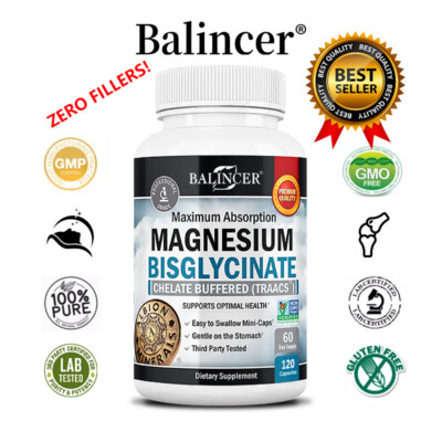 Magnésium Bisglycinate En Poudre - 2 X 500 G (1 Kg) Buxtrade, Complément Alimentaire Neuf