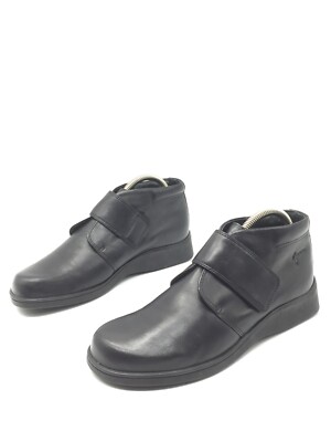 ECCO Botas De Cuero Negro Para Mujer T.39 US.7,5 UK.6