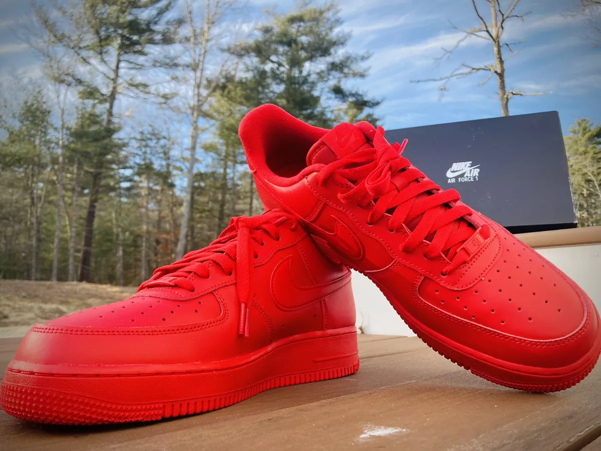 nike air force 1 low 07 lv8 red