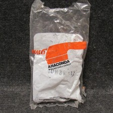 Vintage Anaconda Black Telephone Modular Cord 4UH3R-12 NOS New Old Stock