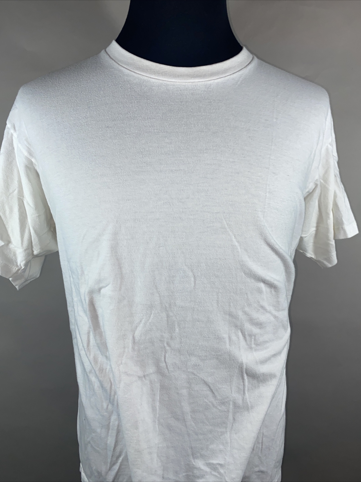 distressed Vintage 80s 90s Thin Blank 