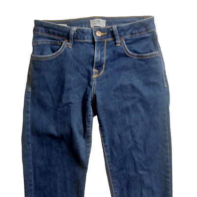 LTB Nicole Jeans Women's Size W27 L32 Slim Tapered Mid Rise Blue Stretch Denim