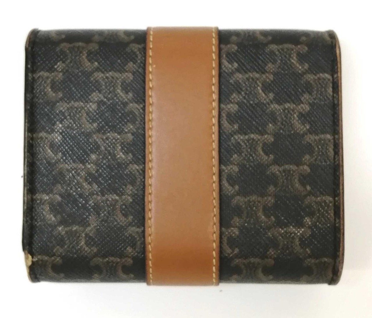 【CELINE/セリーヌ】TRIOMPHE SMALL FLAP WALLET SMALL FLAP WALLET TRIOMPHE IN SHINY CALFSKIN - | CELINE