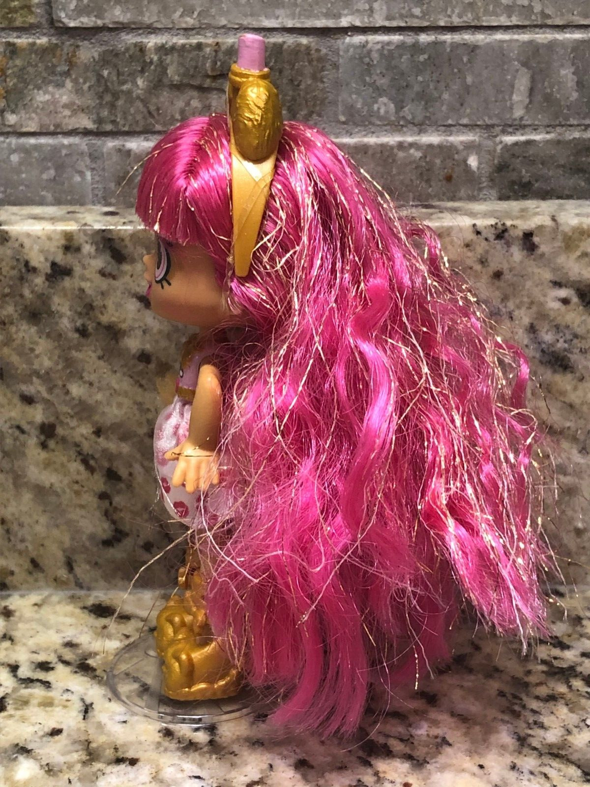 Shopkins Shoppie Lippy Lulu Doll Wild style Season 9 Preowned