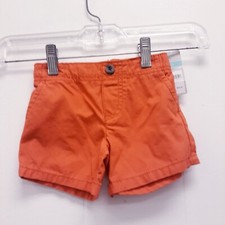 NEW Carter's Girls Shorts coral Girls Size 6 100 cotton