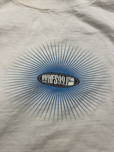 Vintage 90’s WASHINGTON DC WHFS 99.1 RADIO MUSIC H FESTIVAL Tee XL Green Day - Picture 2 of 13