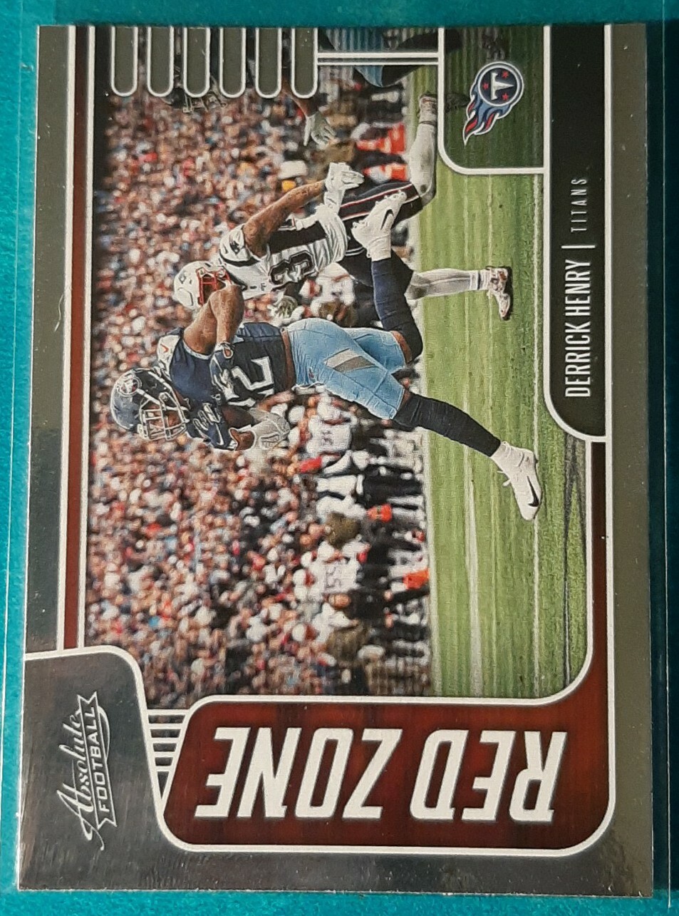 2019 PANINI ABSOLUTE RED ZONE DERRICK HENRY #10 TENNESSEE TITANS