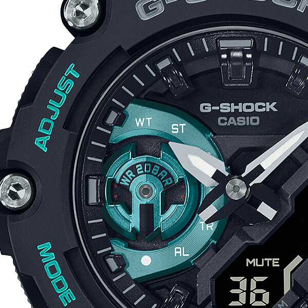 CASIO G-SHOCK GA-2200M-1AJF Black Analog Digital Quartz Men's