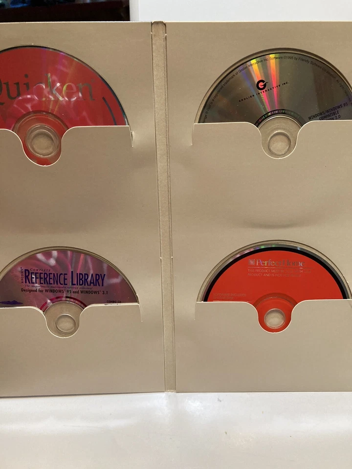 Vintage 1995 Canon Innova Classic Multimedia Software Collection 10 cds - Image 4 of 4