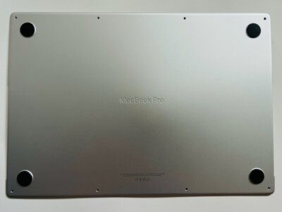 Apple Macbook Pro 16'' 2021 A2485 Silver Bottom case bottom cover - Genuine new 