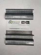 515DSS50 Hog Rings - 9/16" D-Ring 304 Stainless Steel Sharp Point (2,500/box)