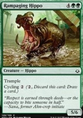 Rampaging Hippo x4 - Hour of Devastation - NM-Mint, English - Hour of Devastatio
